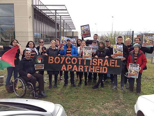 2 mars : BDS FRANCE 30 (Nîmes) et 34 (Montpellier) occupent la Direction Régionale LIDL et obtiennent une rencontre avec le Directeur et son adjoint.